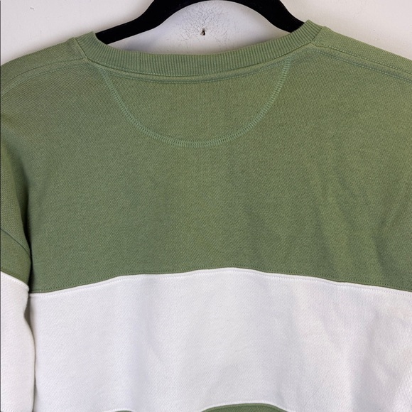 Victoria Secret Pink Sweatshirt Green Oversized XS New with tags! - Picture 5 of 6